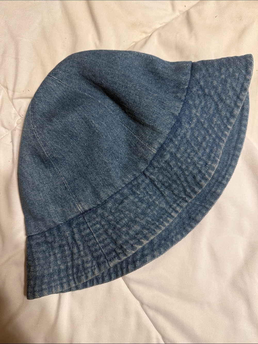 Denim bucket hat